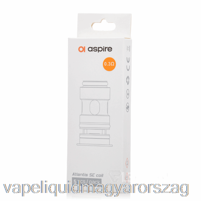 Aspire Atlantis Se Cseretekercsek 0,3ohm Tekercsek Vape Liquid